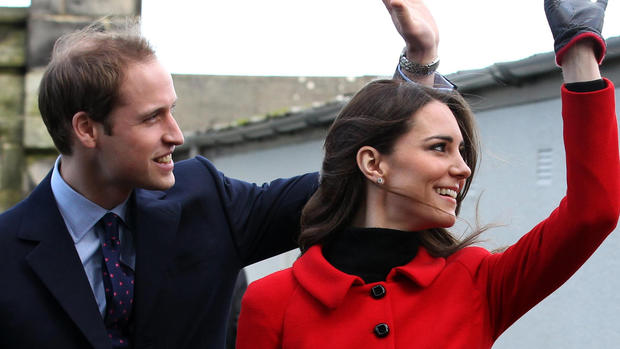William and Kate visit St. Andrews 