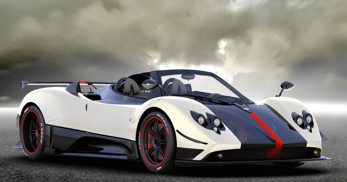 pagani zonda ride on car