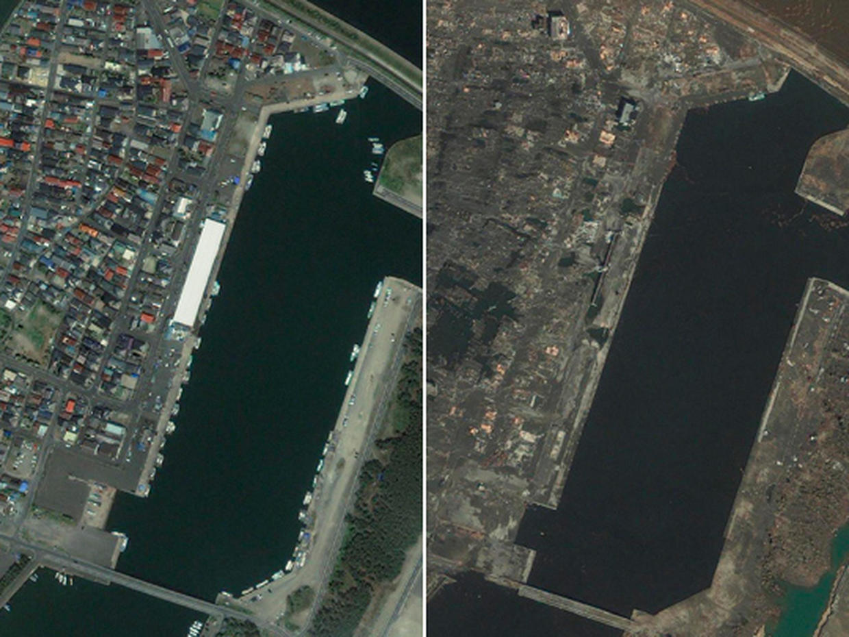 Japan Earthquake Before And After Photo 6 CBS News   Yuriage 