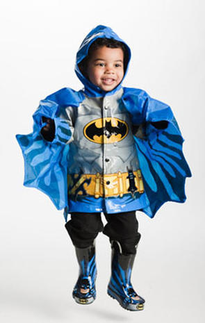 batman raincoat and boots