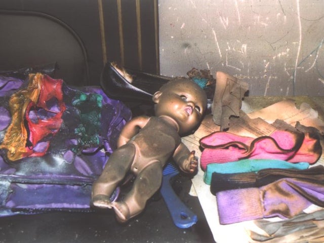 Crime scene photos Somerville, Texas murders CBS News