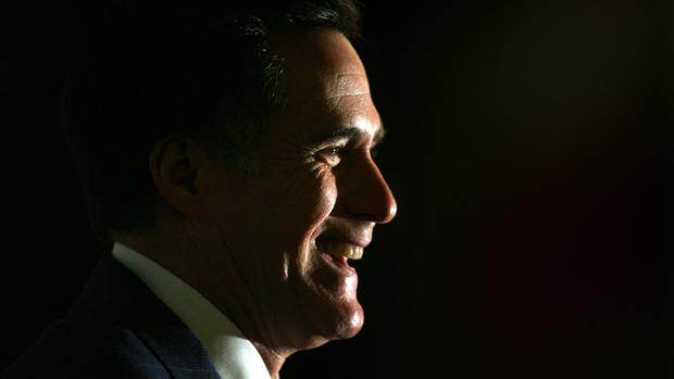 Mitt Romney on the trail 