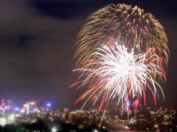 Fireworks sydney australia 