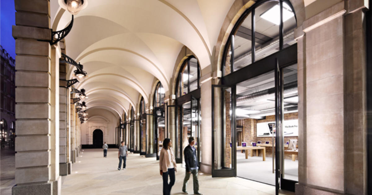 Apple Store Covent Garden In London The World S Coolest Apple Stores Cbs News