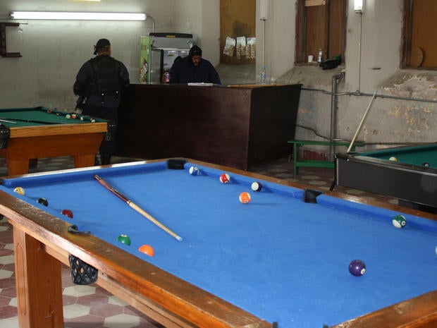 Federal and local authorities discovered the bar behind bars at a prison workshop at a minimum-security prison in the northern state of Chihauhua Monday.