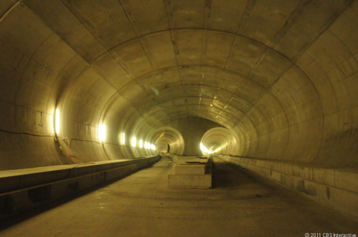 Deep inside the world's longest tunnel CBS News