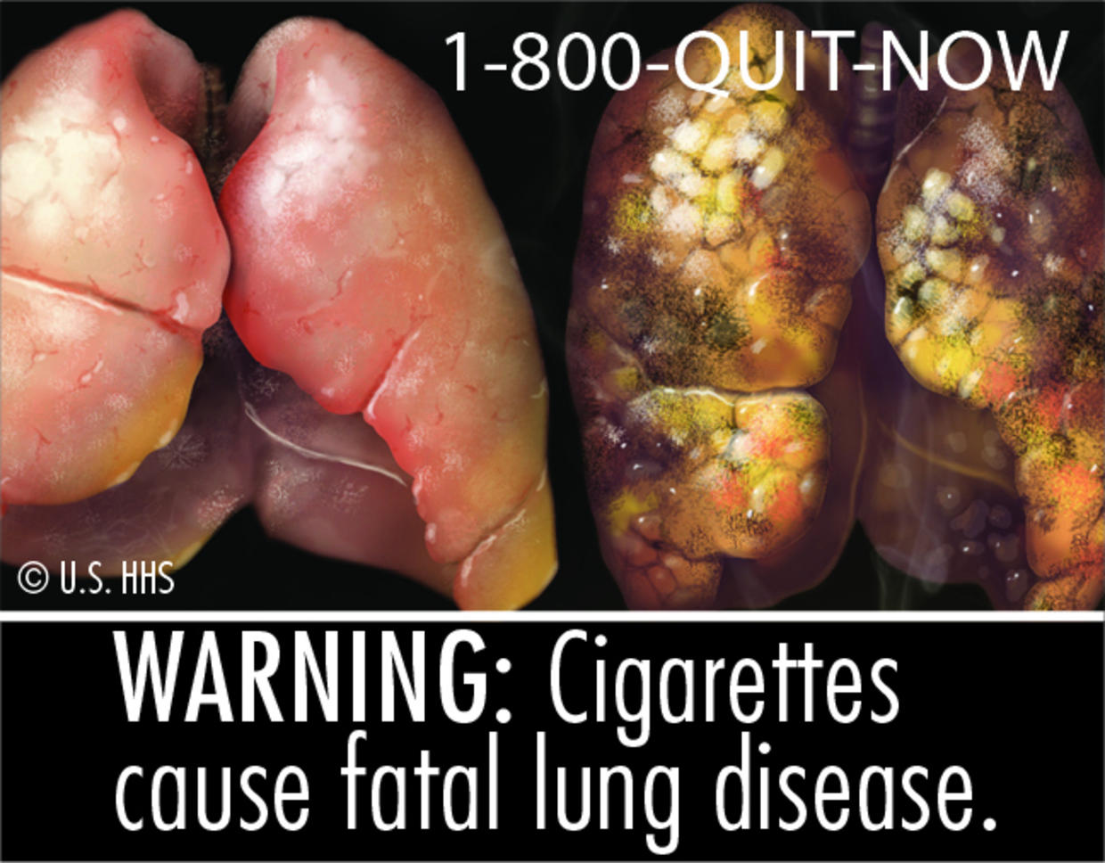 Cigarette warning labels - CBS News