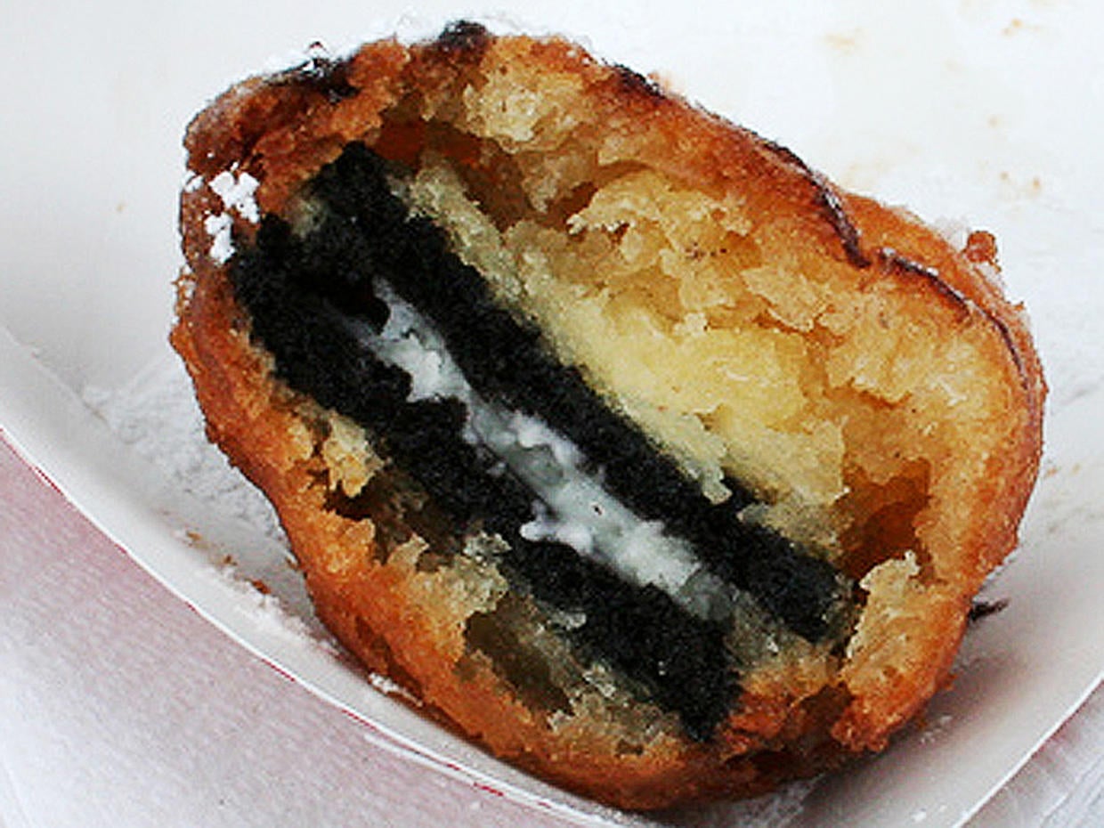 Fried butter stick Yum or yuck? 21 freakish foods Pictures CBS News