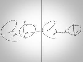 Signed letter from President Obama