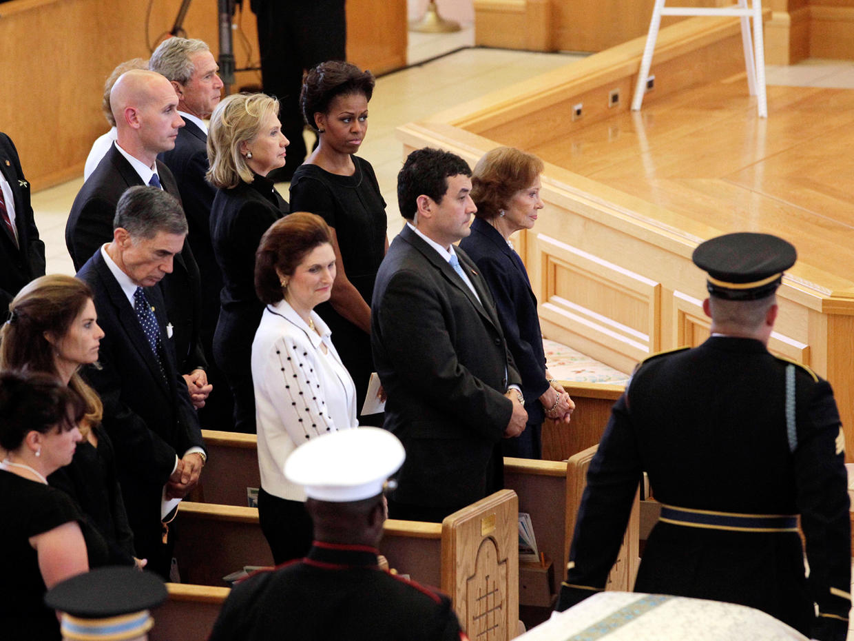 Betty Ford's funeral - CBS News