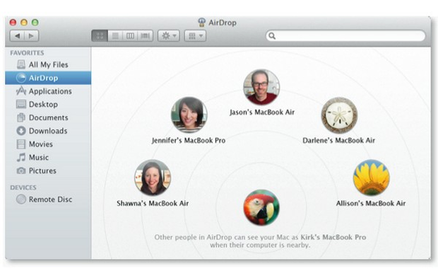 How to set up airdrop on mac