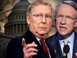Harry Reid and Mitch McConnell