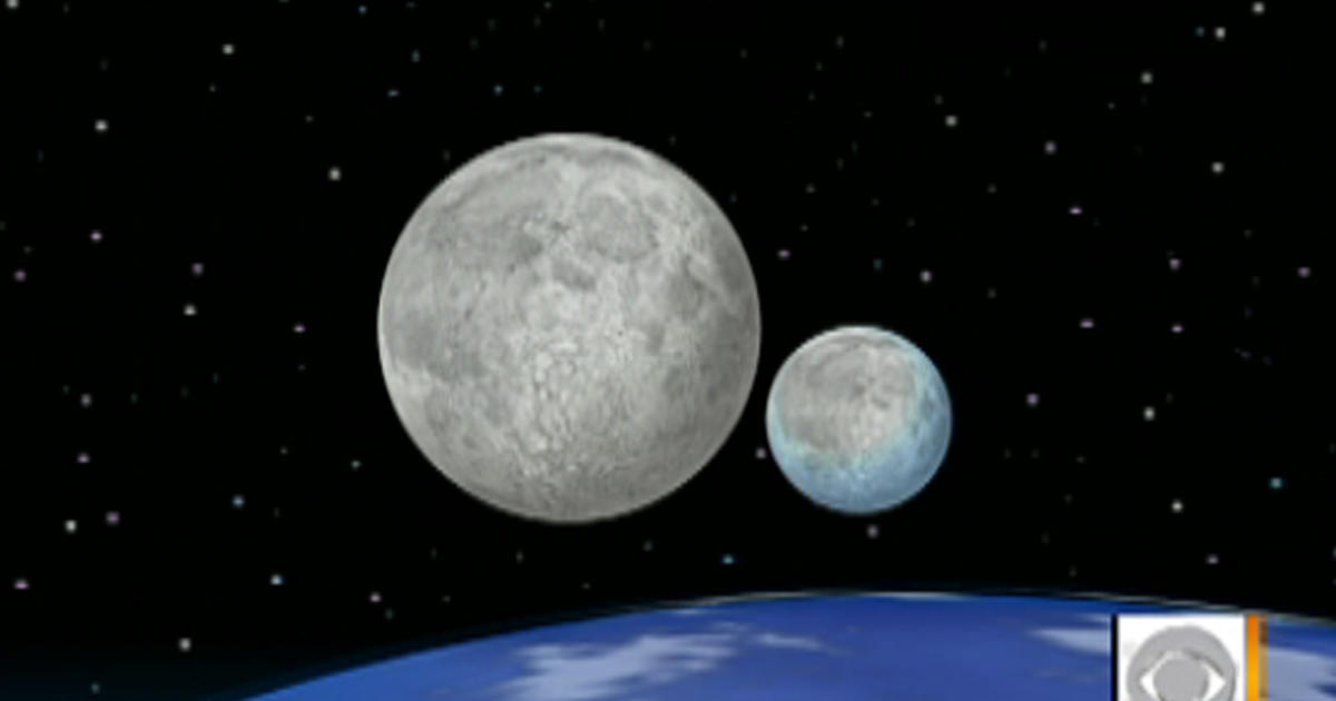 Two moons in the night sky? CBS News