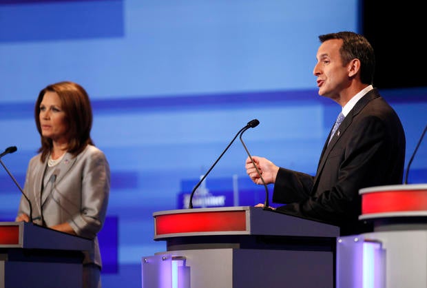 Tim Pawlenty and Michele Bachmann