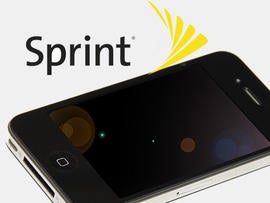Sprint logo iPhone 4 removed screen