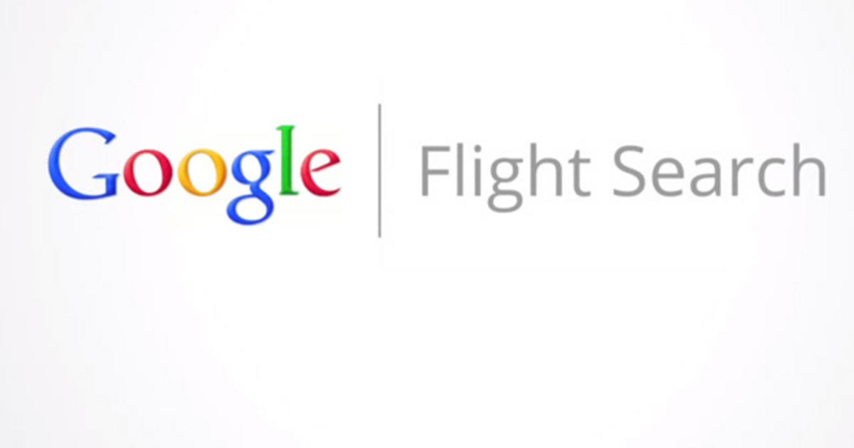 Google Flight's map of optional destinations - Google
