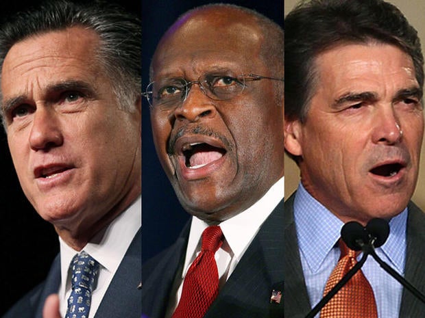 Romney, Cain, Perry