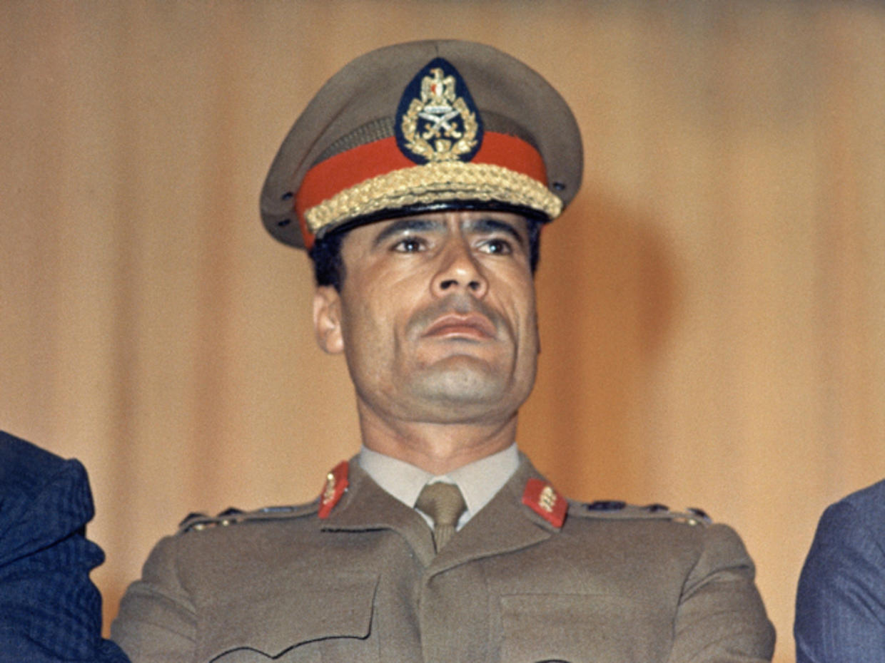 The Life Of Muammar Qaddafi Cbs News