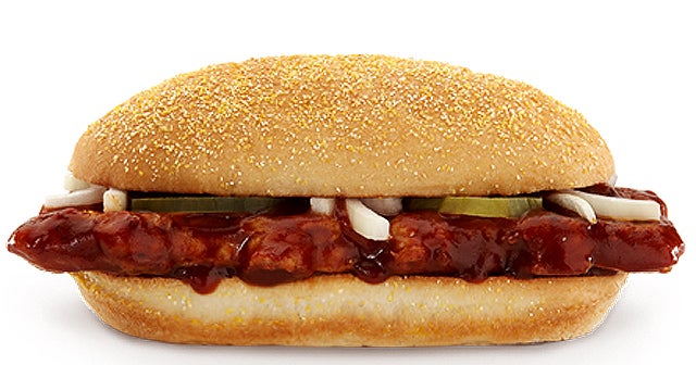 McRib return puts popular sandwich in harsh light CBS News