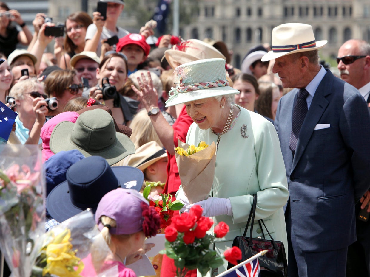 Queen Elizabeth mooned on Australian trip