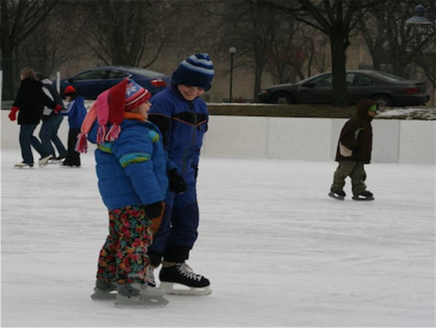 Top 3 Outdoor Ice Skating Rinks 