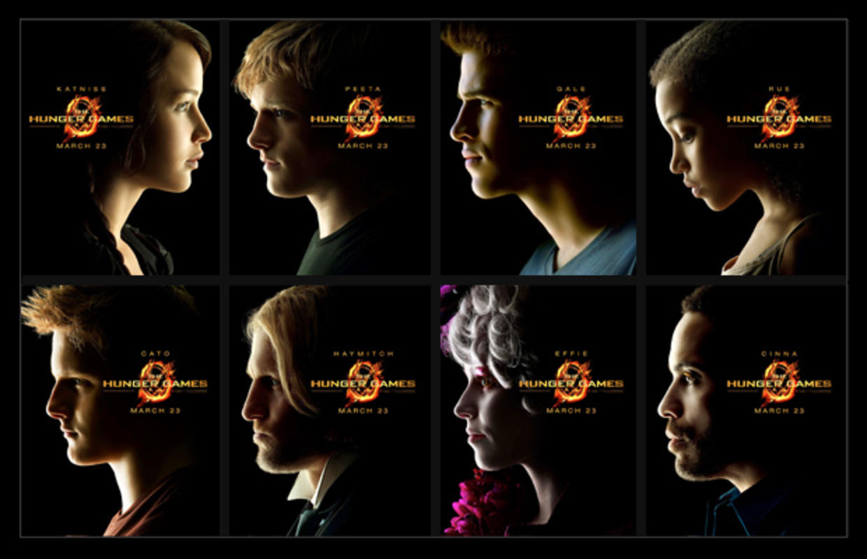 "The Hunger Games" See the eight new character posters CBS News
