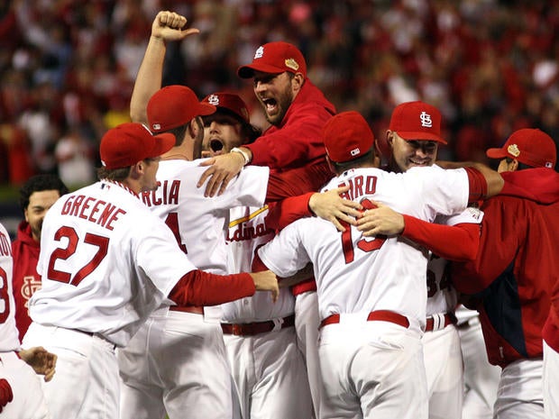 St. Louis Cardinals celebrate