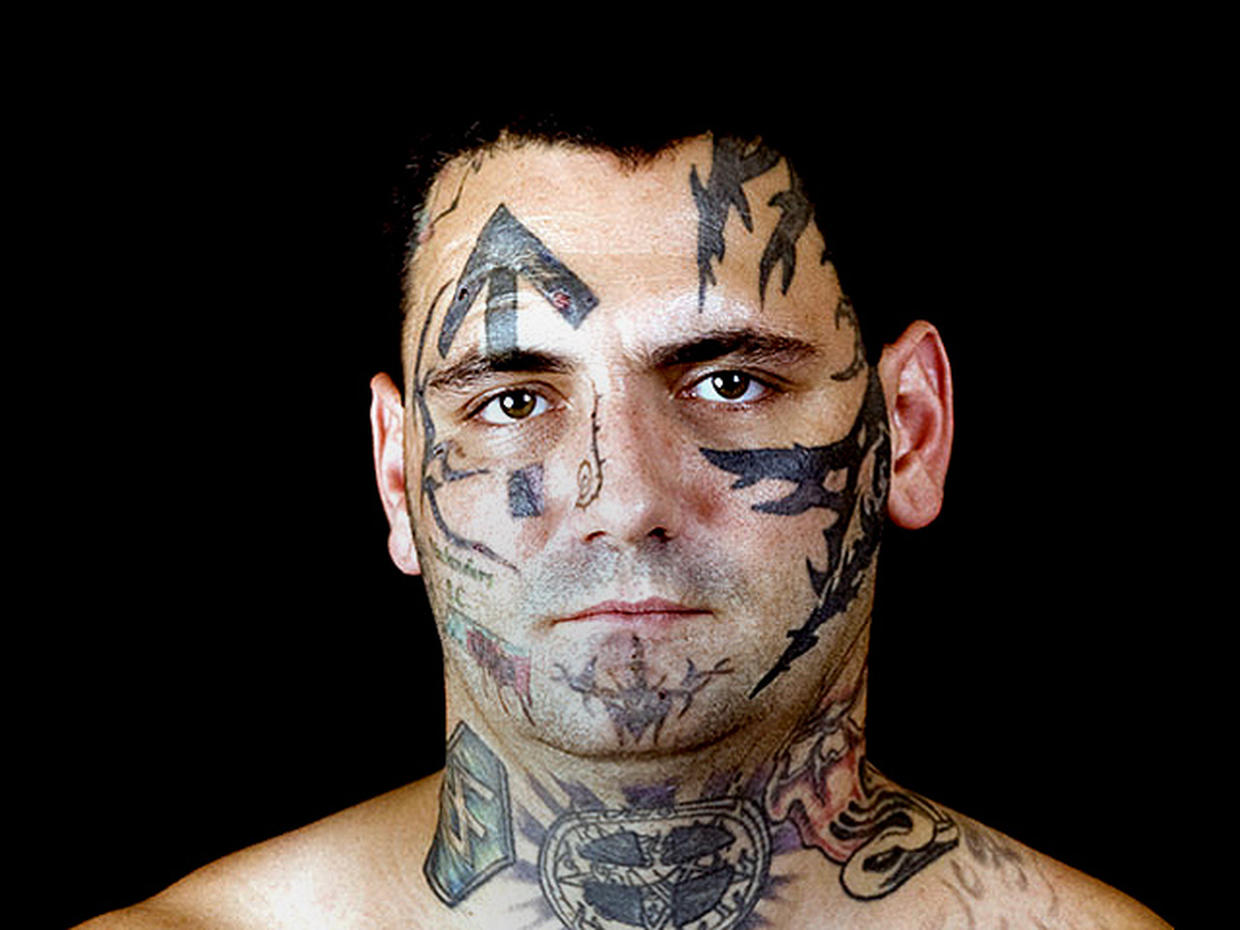 Nazi skinhead sheds tattoos 16 amazing photos Photo 1 CBS News