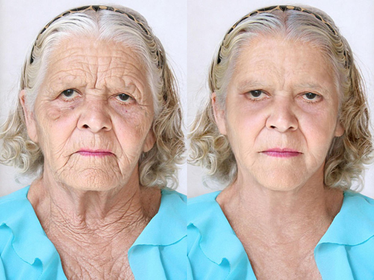Старение фото онлайн бесплатно лица