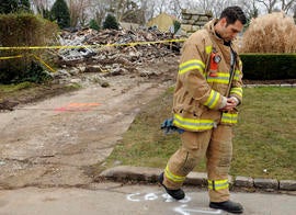 Stamford, Conn. fire on Christmas, 2011