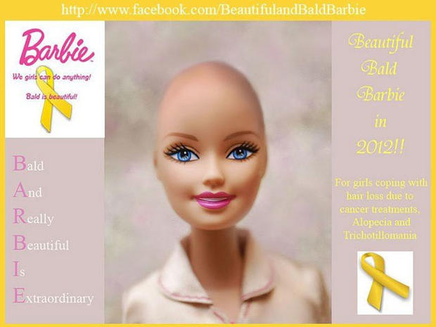 bald fashionista barbie