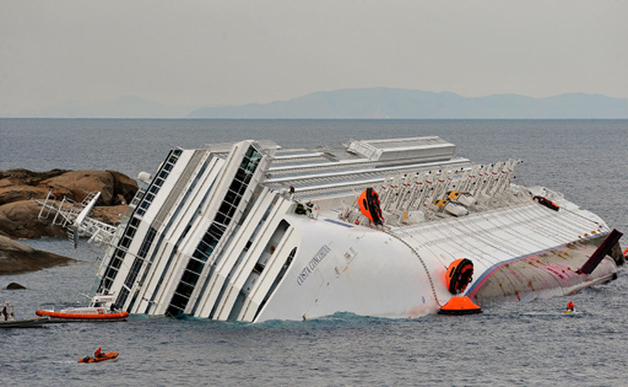 cruise ship ran aground