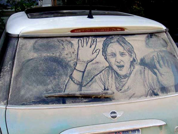 Amazing art from dirty car windows - Photo 3 - Pictures - CBS News