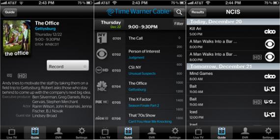 Time Warner Cable iPhone app brings live TV to smartphones Time Warner Cable iPhone app brings live TV to smartphones