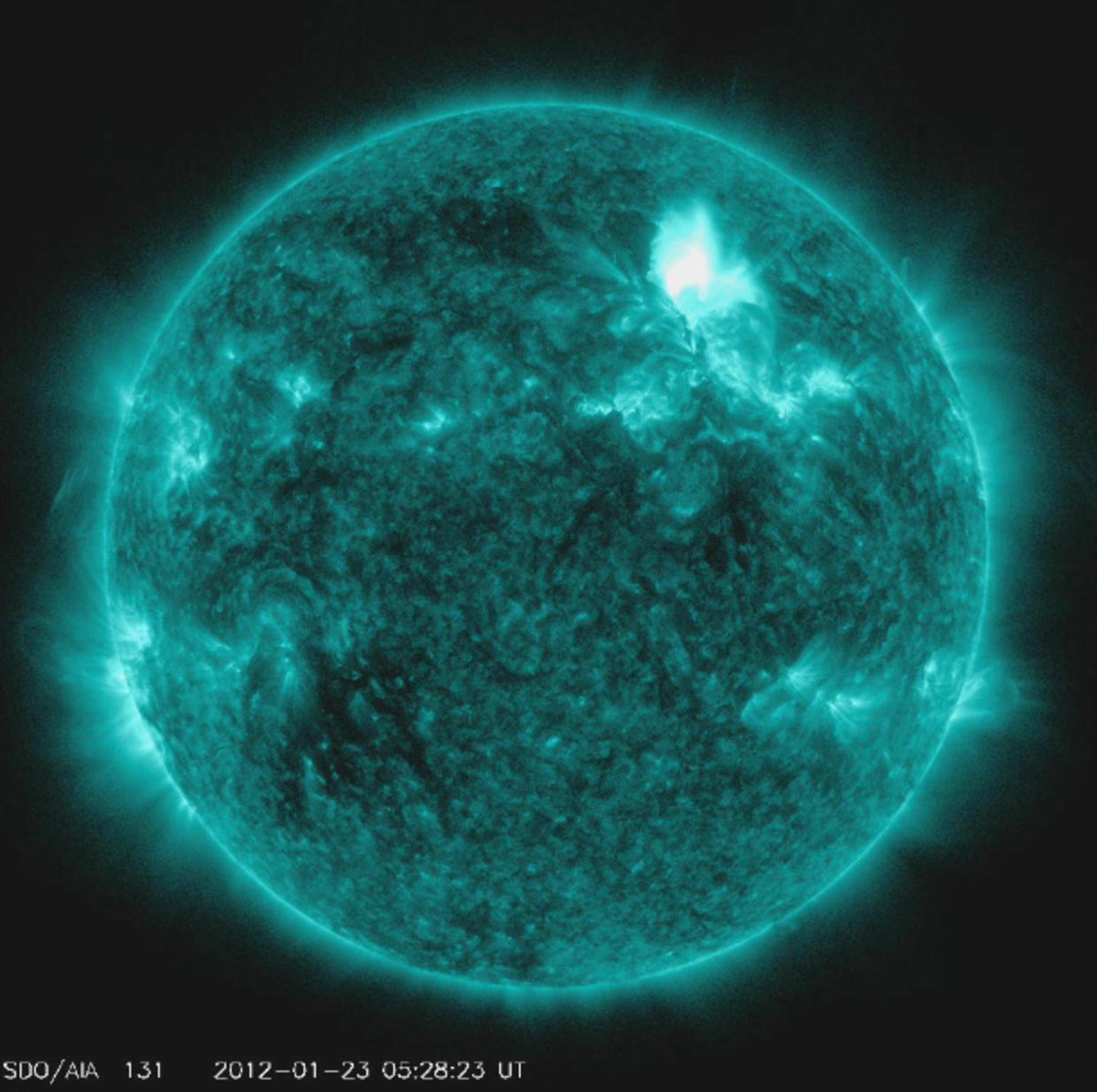 Spectacular solar storm reaches Earth CBS News