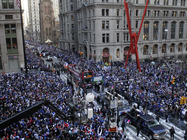 New York Giants Super Bowl parade - Photo 1 - Pictures 