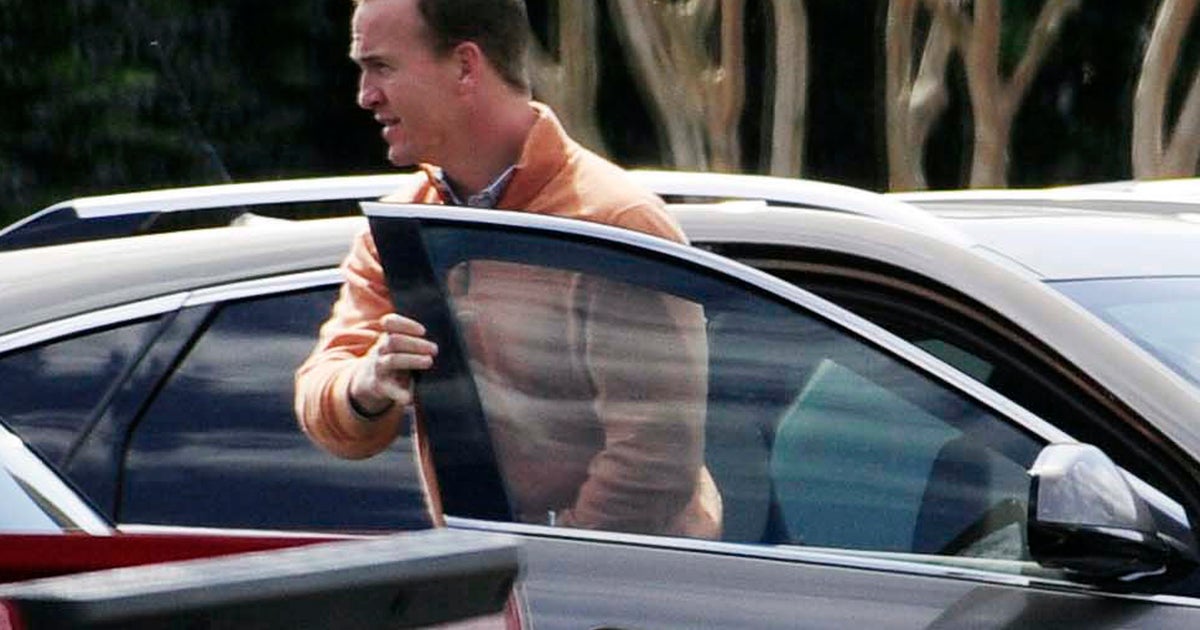 Peyton Manning Meets With Ans For 8 Hours Cbs News