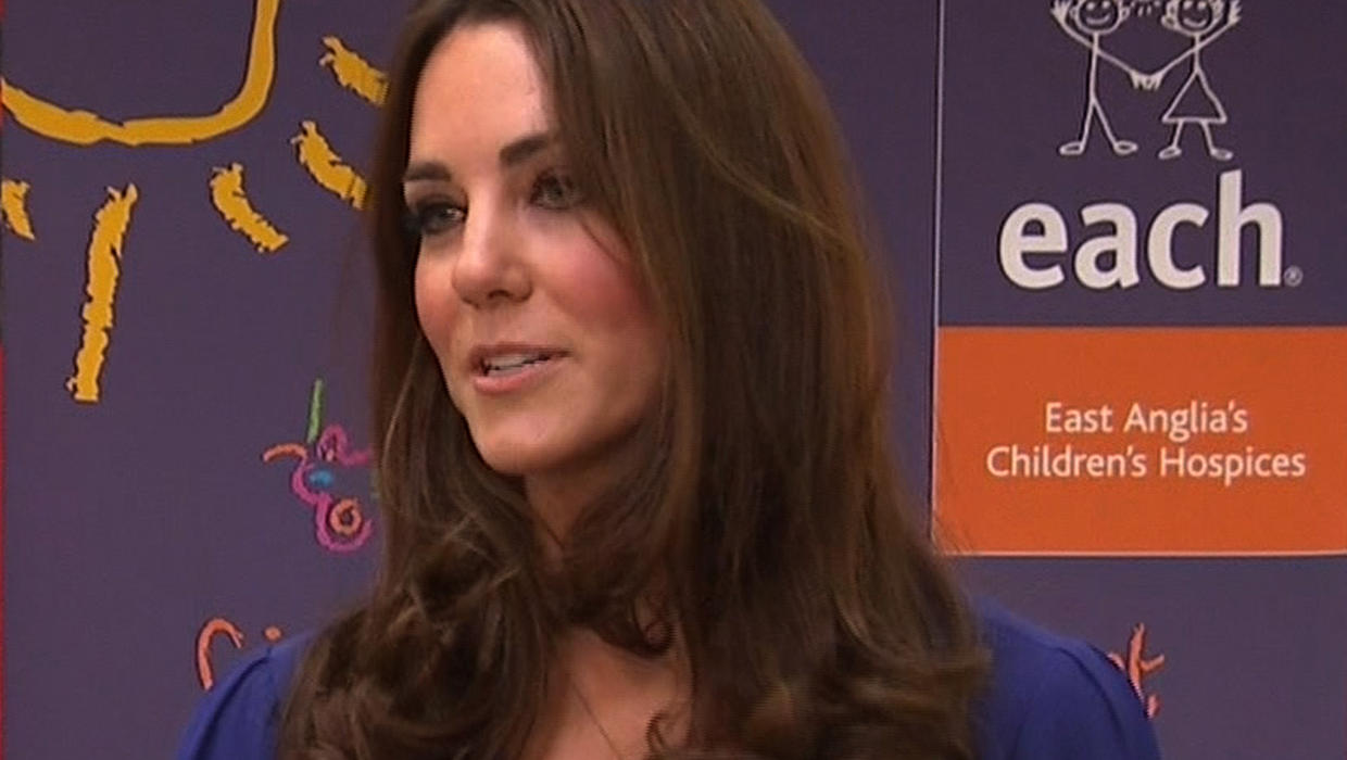 Kate Middleton's first speech as Duchess CBS News