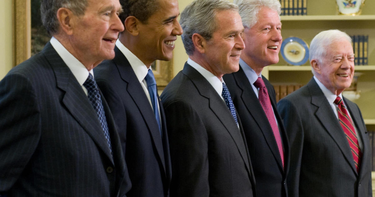 All 5 living U.S. presidents to gather at new Bush library CBS News