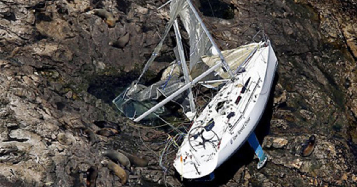 sailing yacht crash