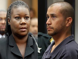 Sybrina Fulton and George Zimmerman