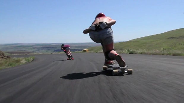 longboarding freeride