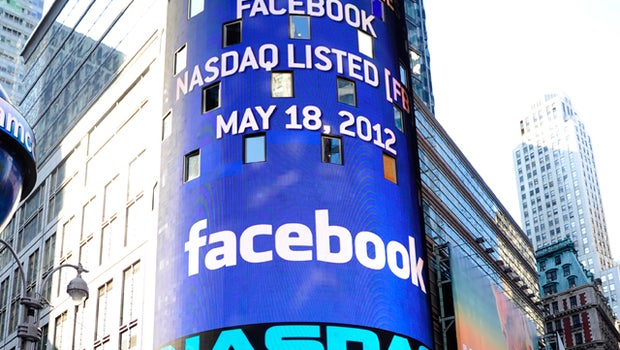 Facebook ipo opening price