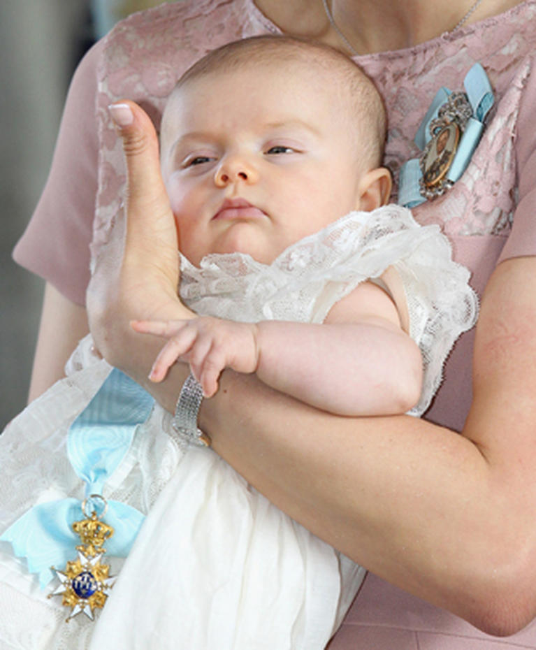 Sweden's Princess Estelle baptized - Photo 1 - Pictures - CBS News