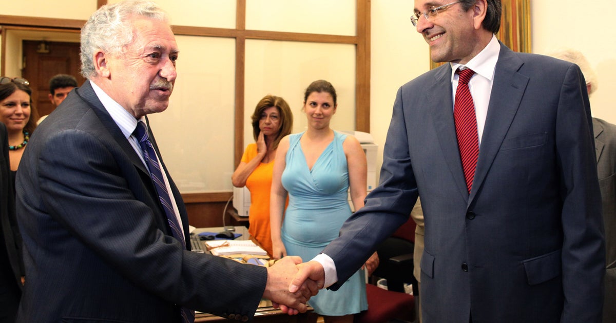 Greece party leaders hopeful of nailing down coalition government