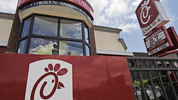 Chick-fil-A fast food restaurant in Atlanta 