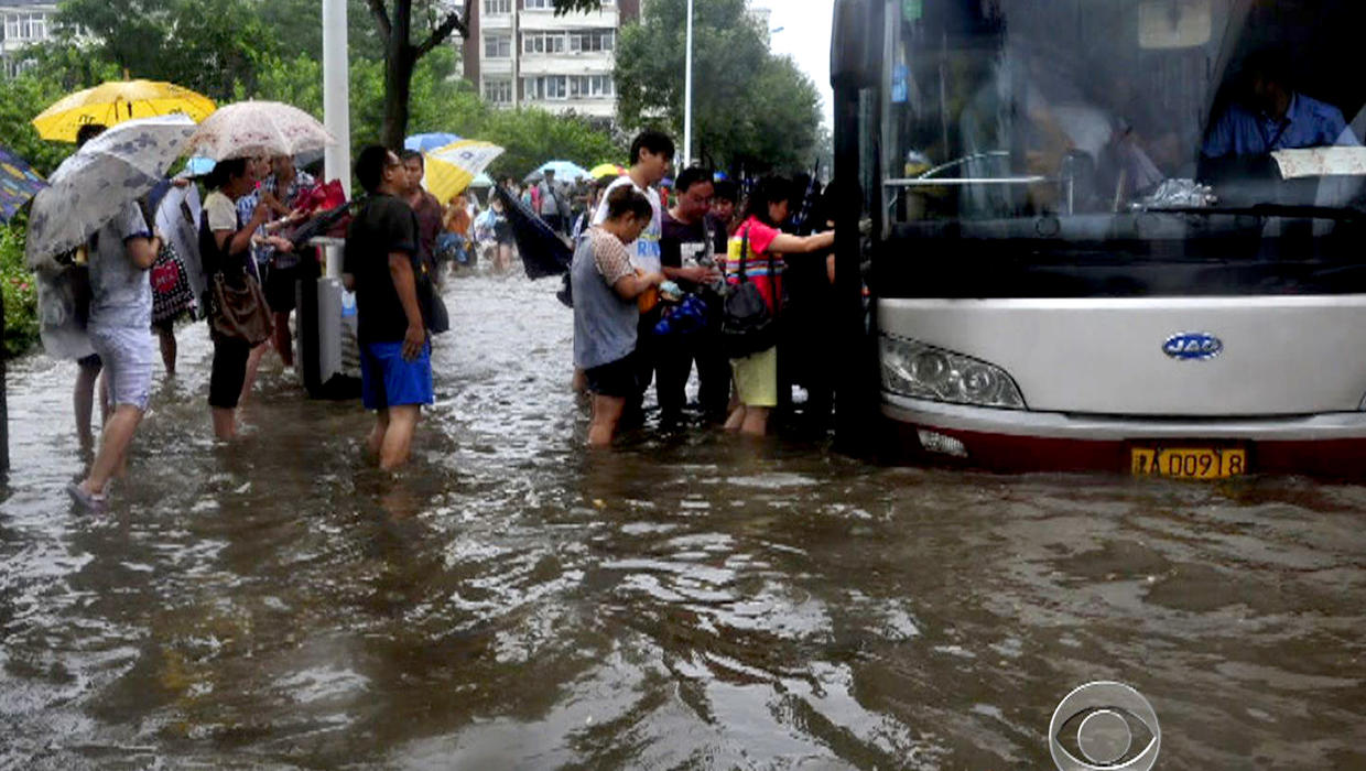 Beijing's deadly floods cast doubt on China's building boom CBS News