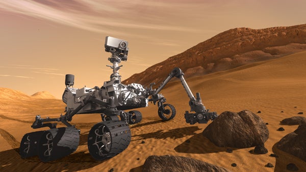 Curiosity rover sends back first 360degree color photos of Mars CBS News