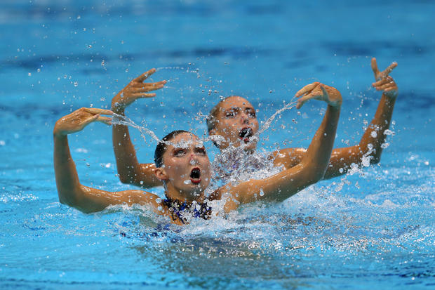 London Olympics Synchronized Swimming Photo 1 Pictures Cbs News