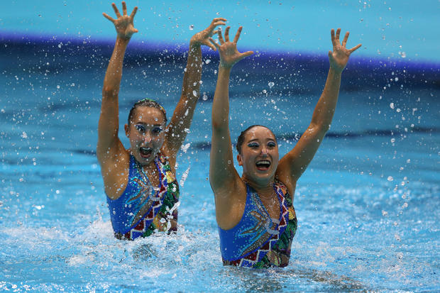 London Olympics Synchronized Swimming Photo 1 Pictures Cbs News